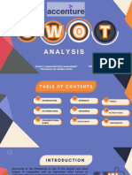 Accenture Philippines HR SWOT