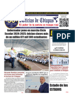 Periódico Noticias de Chiapas, Edición Virtual Martes 27 de Agosto de 2024