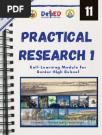 Practical Research 1 - 11 - Q1 - M18