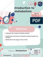 L9) Introduction To Metabolism Team444