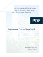 Proceedings of 36th International Conference - Improving University Teaching (Germany)