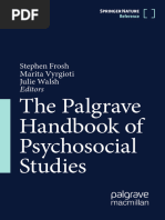 EBook For The Palgrave Handbook of Psychosocial Studies 1st Edition by Stephen Frosh, Marita Vyrgioti, Julie Walsh