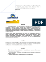 Trabajo de Recursos Humanos Empresa Parmalat Final