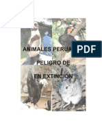 Animales Peruanos en Peligro de Extinción