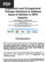 Ergonomic and Occupational Therapy Solutions To Address Issues