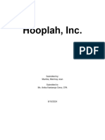 Hooplah, Inc PDF