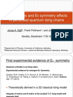 Jonas A. Kjäll, Frank Pollmann and Joel E. Moore - Bound States and E8 Symmetry Effects in Perturbed Quantum Ising Chains