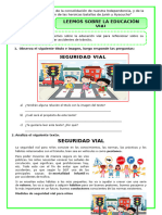 Ficha-Juev-Pl-Leemos Sobre La Educación Vial