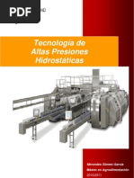 Tecnología de Altas Presiones Hidrostáticas