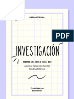 Investigación Tipos de Mercadotecnia