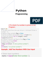 Python Examples