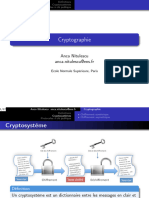 Cryptographie Cours Licence