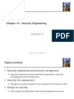 Chapter 14 Security Engineering 1