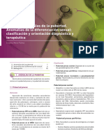 Anomalías de La Pubertad. Anomalías de La Diferenciación Sexual