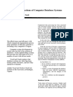 Yusuf Nnadi 1988 Structure and Functions of Computer Database Systems