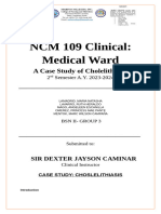 Cholecystectomy Case Study