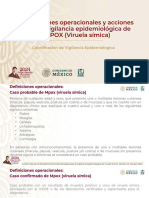 Definiciones Operacionales Mpox y Acciones de Vigilancia Epidemiológica 2024