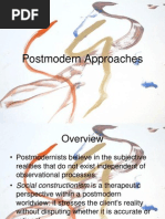 Postmodern Counseling Approaches