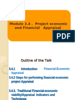 Financial Economic Assessment of Project