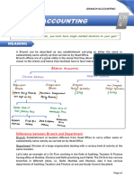 Branch Accounting