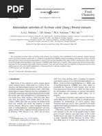 Food Chemistry: A.A.L. Ordon Ez, J.D. Gomez, M.A. Vattuone, M.I. Lsla