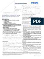 Philips CT Maintenance Quick Ref