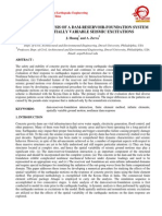 Nonlinear Analysis of A Dam-Reservoir-Foundation System Under Spatially Variable Seismic Excitations