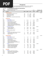 Presupuesto MODELO