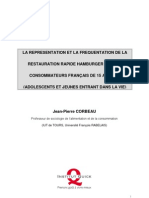 Rapport JP Corbeau Etude de Institut Quick