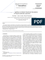 Roi Baer, Ester Livshits and Daniel Neuhauser - Avoiding Self-Repulsion in Density Functional Description of Biased Molecular Junctions