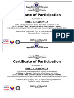 Certificate of DRRM