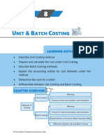 Unit & Batch Costing