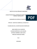 5.5 Planeacion de La Investigacion de Mercado