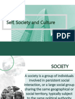 The Self-Society-And-Culture