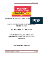 Final Microprocessor Manual