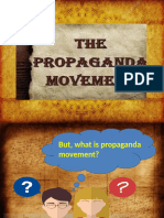 (G2-PH History) Propaganda Movement and American Revolution