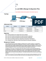 10.6.12 Lab - Use TFTP, Flash, and USB To Manage Configuration Files - ILM