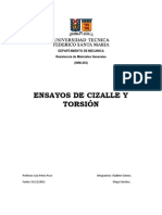 Informe Cizalle Torsion