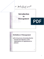 To Management: E Idlhon Anagement