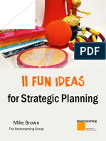 11 Fun Ideas For Strategic Planning - The Brainzooming Group - Oct 18 2016