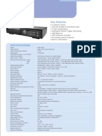 4-CH H.264 DVR: Key Features