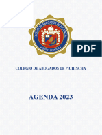 Modelo de Agenda Anual