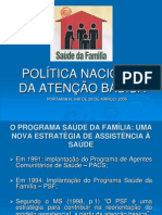 Aula Atenção Básica (Saúde Da Família)