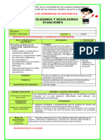 Ses - Mat-Simbolizamos y Resolvemos Ecuaciones