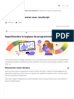 Appréhendez La Logique de Programmation - Apprenez À Programmer Avec JavaScript - OpenClassrooms
