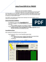 HowTo Setup PowerSDR-IQ