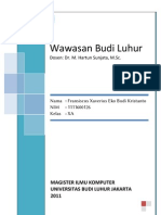 Ujian Akhir Kuliah Matrikulasi - Wawasan Budi Luhur