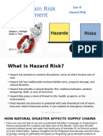 Lec 4 Hazard Risk in SCRM