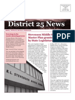 District 25 News: Stevenson Middle School Master Plan Granted $7.2 Million by State Legislature