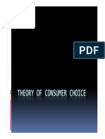 Theory of Consumer Choice